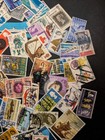 Great Britain Vintage Stamp Lot 50  Glassines 100s Used Stamps Dealer Stock