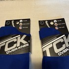 Lot 2 Pair Tck Over Knee Performance Athletic Baseball Softball Unisex Socks - L