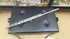 Yamaha Yfl-221 Flute Nickel Silver Plated Student W  Hard Case Used From Japan