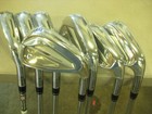 New Wilson Staff Dynapower Forged Iron Set 5 Thru Pw gw Steel Stiff Mens Rh