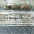 Vintage Tidee Maid Deluxe Thread Box Sewing Organizer Lot Of 2 W  Wooden Spools