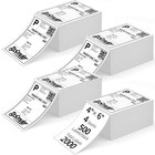 Self-adhesive 4  X 6  Direct Thermal Shipping Labels - 2000 Total  Compatible Wi