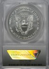 2017-w Silver American Eagle   Anacs Sp70 Burnished   First Day Of Issue