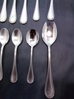 Towle Beaded Antique Stainless Flatware 18 8 Germany Lot Of 18 Serving Pieces