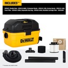 4 Gal  5 0 Hp Poly Wet dry Vacuum With Hose And Accessories