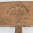 Old Whittemore Wood Wool Carder Patent No 8 Antique L S Watson Primitive Tool