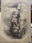 1870s Harper   s Weekly Thomas Nast Political Cartoon Print Boss Tweed Tammany