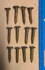 12 Different Nova Scotia Railroad Steel Short Date Nails 1927-1947