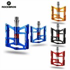 Rockbros Mountain Bike Pedals Cycling Sealed 4 Bearings Mtb Road Bicycle Pedals