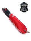 Police Magnum Pepper Spray  75oz Red Keychain Holster Self Defense Protection