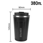 Insulated Stainless Steel Travel Cup 380 510ml Leakproof Coffee Tea Thermos Mug