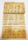Sad Sack Big Lot 85 Comic Strips Cut From Newspaper C  1944 George Baker Wwii 