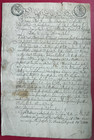 1793 Prussia  Poland  Latvia  Silesoa - Old Document Tax Stamp Seal 6 Grosschen