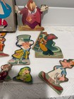 Vintage Disney Alice In Wonderland Standup Figures 1940 s