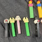 Vintage Lot Of 10 Pez Dispensers No Feet  Tweety Holliday Christmas