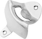 2pcs Stainless Steel Wall Mount Beer Soda Bottle Opener With Mounting Screws