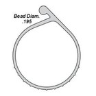  Garage Door P-bulb Bottom Weather Seal For Overhead Door Brand  180  280  390 