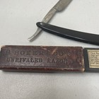 Vintage Straight Razor  H  Boker   Co  Germany With Box Unrivaled Black Handle