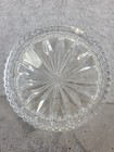 Waterford Crystal Round Cut Glass Shallow Trinket Nut Candy Dish 4 5    Diameter