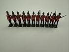 Vintage Traditional Toy Soldiers Set Of 11 In Original Box