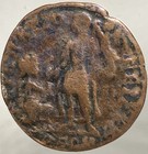 Genuine Ancient Roman Coin 378-383 Ad Emperor Gratianus Kneeling Female Gratian