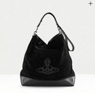 G1n With Tags Us Seller Vivienne Westwood Orb Plaque Black Tote Hobo Bag Ready S