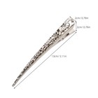 Lurrose Hair Claw Clips - 4 Pcs Duckbill Alligator Retro Vintage Spring Hollo   
