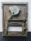 Antique Brass American Eagle Postal Box Door - No Glass - Slight Bend