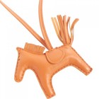 Authentic Hermes Rodeo Bag Charm Pm 064929ca  230-000-414-6123