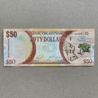 Commemorative 50 Years Anniversary Guyana 50   Banknote  Guyanese Paper Money