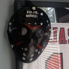 New Jersey Devils Jason  13 Signed Framed Football Jersey   Mask - Beckett Bas