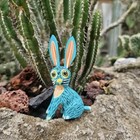 Set Of 3 Mini Alebrijes Copal Wood Hand-painted Mexican Folk Art Oaxaca