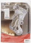 Christmas Felt Applique Stocking Kit Elegant Christmas 18 In Embroidery