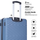 Travelhouse 4 Piece Hardshell Luggage Set Hardside Lightweight Suitcase With Tsa