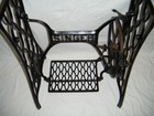 Antique Singer Sewing Machine Treadle Metal Table Base