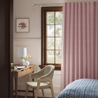 50 x84  Blackout Corded Ribbed Curtain Panel Rose Pink - Threshold 
