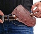 Custom Hand Made Leather Sheath For Fix Blade Knife - 01