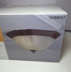 Portfolio Flushmount Specialty Bronze Finish Ceiling Fixture 0088557 New