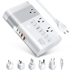 500w 220v To 110v Power Converter  Pure Sine Wave Voltage Adapter  Travel Essent