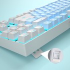 75  Mechanical Gaming Keyboard Blue Switch 87-key Tkl Led Backlit Pc Laptop