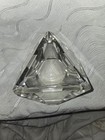 Mcm Crystal Faceted Ashtray 1960s