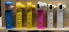 Vintage Peanuts Pez lot 6 Charlie Brown  Woodstock  Snoopy
