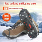 Ice Snow Anti Slip Spikes Grips Grippers Crampons Cleats For Hike Shoes Boot