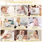 Baby Shower Gifts For Boys Girls  Baby Gifts Basket Newborn Blanket Rattle To   