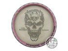 Used Discraft Fuzed Zone 174g Lilac Green Foil Putter Golf Disc