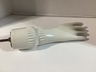 Vintage Industrial  Porcelain Hand Glove Mold Form Jewelry Display