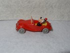 Vintage Disney Goofy Box   Car  the Sportscar Driver  Elm Toys Hong Kong