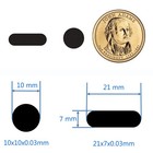 Apeisi Universal Webcam Covers - Privacy Protection Accessory  No S  Black 