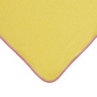 Everyday Kids Hooded Baby Toddler Bath Towel - Yellow Lion With Mane