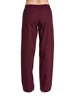 Cyz Women s 100  Cotton Poplin Sleep Pajama Pants Red And Black Size S p New